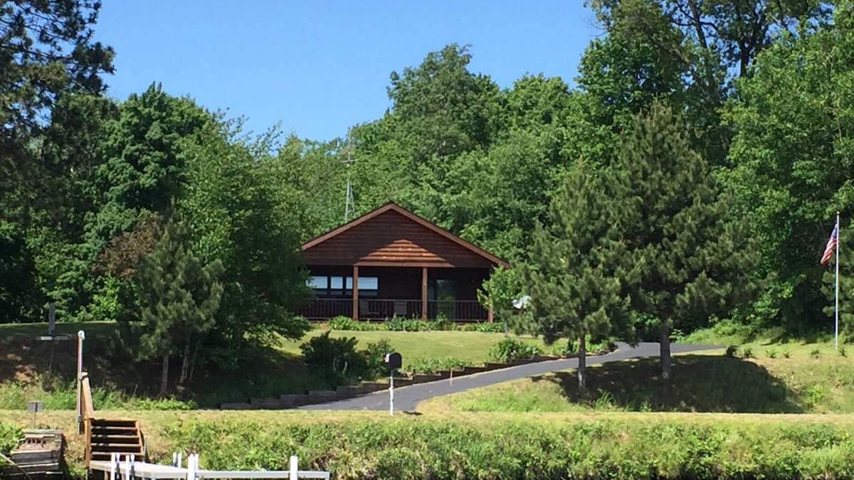 Arbor Vitae House | Peaceful And Serene Location With Great Lake View, Fishing, And Wildlife Sights.