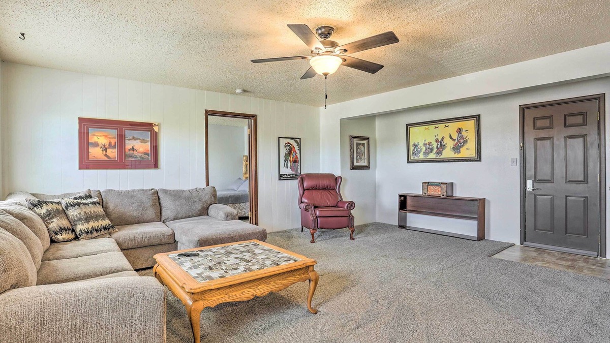 Chadron Apartment | Peaceful Chadron Apartment in Historic Hotel!
