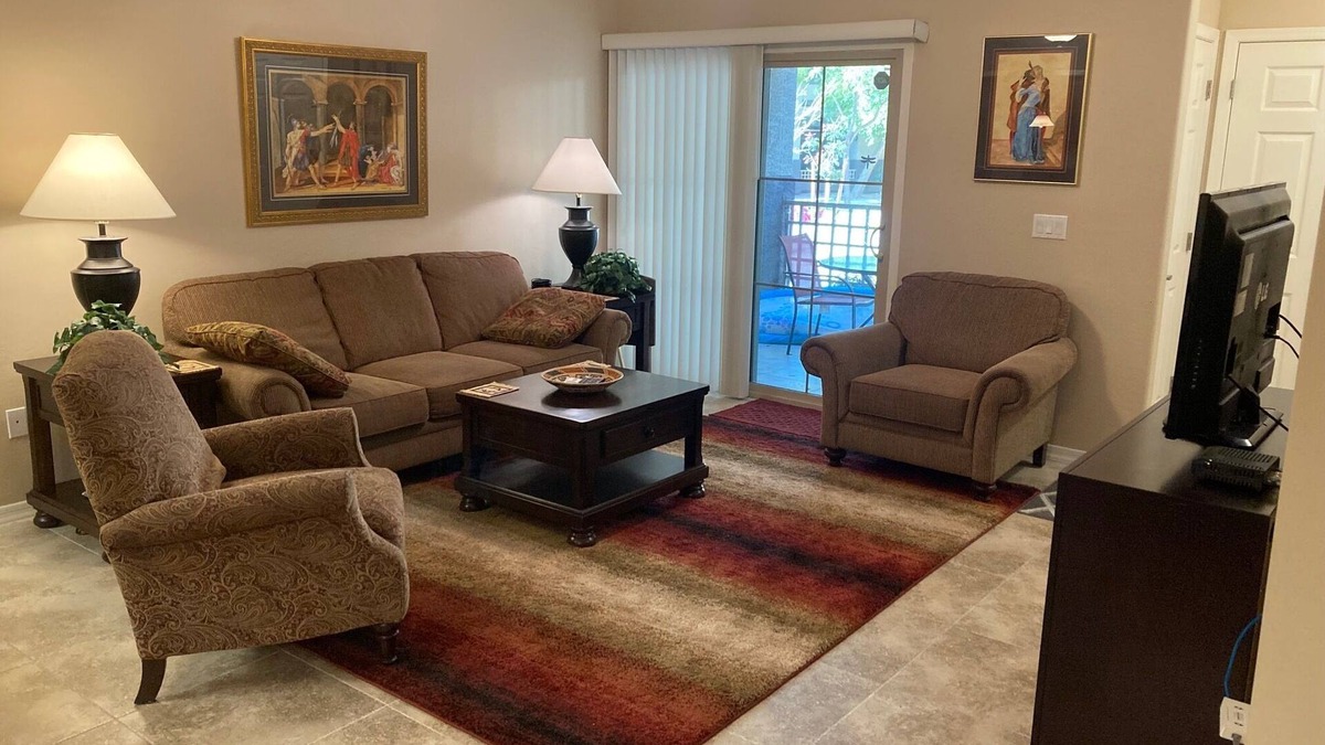 Parkwood Ranch Condo | Peaceful condo in gated community.Apartment style,main floor.