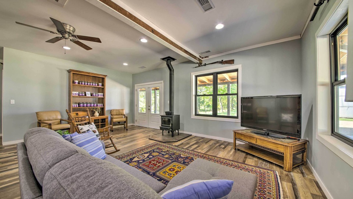 Berger House | Peaceful Guest Home w/Patio on 152-Acre Farm