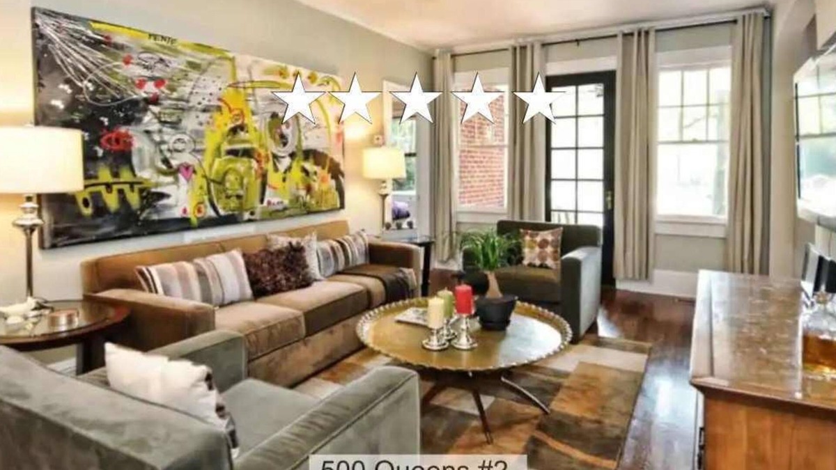 Cherry Condo | Peaceful Myers Park 2BR King Condo | Porch