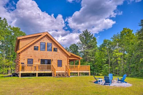 North Haverhill House | Peaceful North Haverhill Haven with Wood Fire Pit