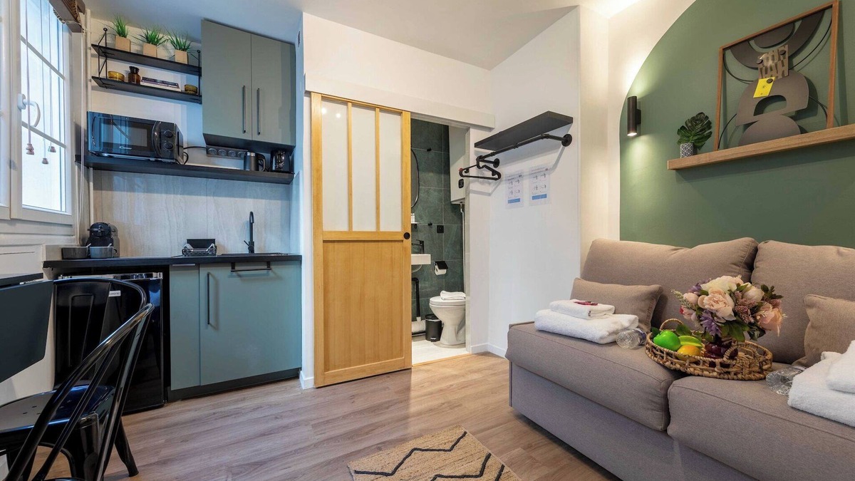Quartier du Faubourg-Montmartre Apartment | Peaceful studio - 2P - Faubourg-Montmartre