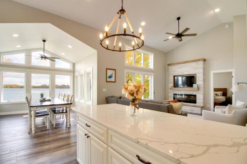Detroit Lakes House | Pearl Lake Retreat with Dock and Stunning Views!