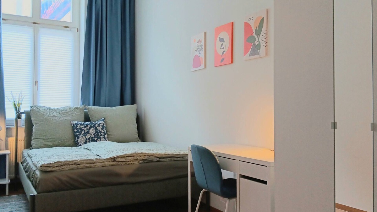 Cottbus Apartment | Pedestrian zone, city center