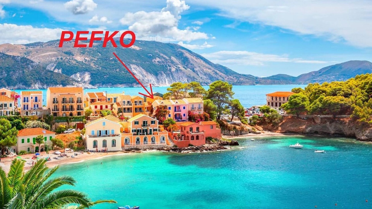 Assos House | PEFKO. Unique location, one min from the beach!