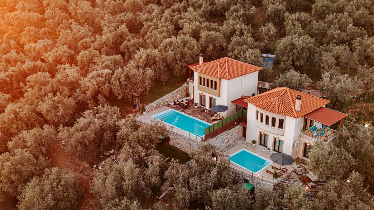 Kato Gatzea Villa | Pelionblue villa Matina
