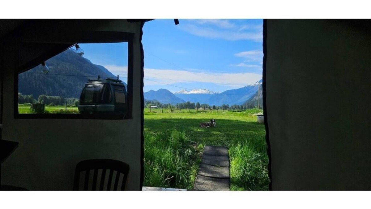Pemberton Meadows Cabin | Pemberton Glamping Experience on Farm Lands