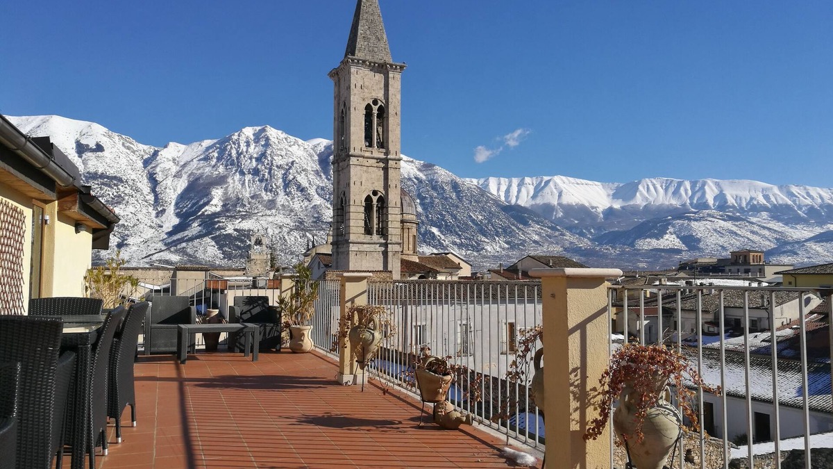 Sulmona Apartment | Penthouse Duplex with a stunning views from Terrace and Balconies