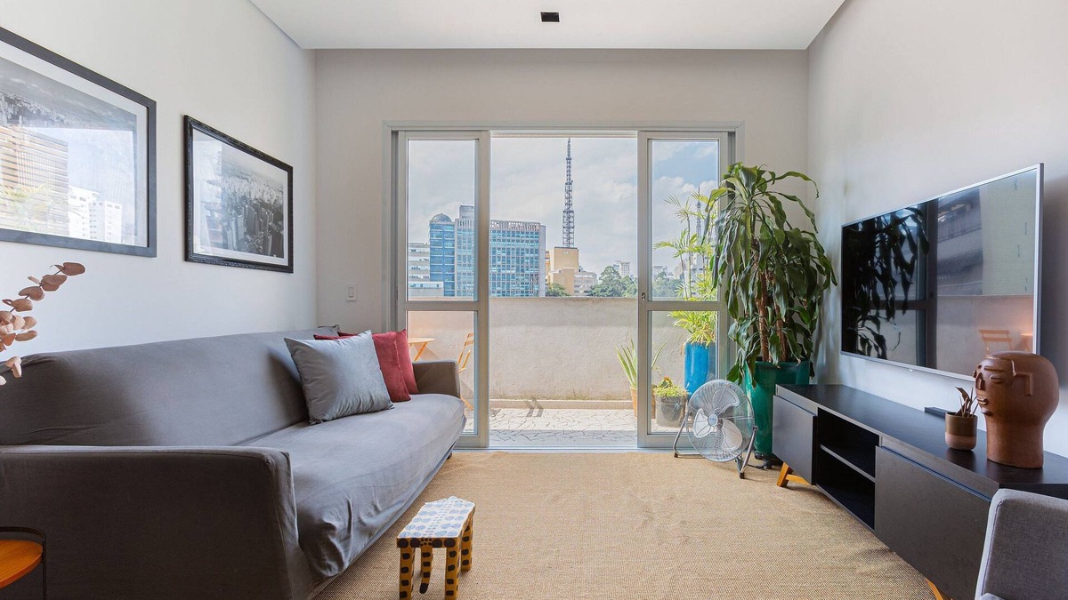 Cerqueira Cesar House | Penthouse @ Jardins| AC | 2 bedrooms