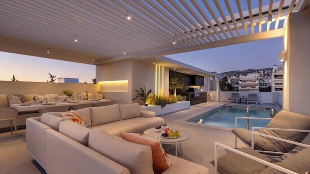 Voula Apartment | Penthouse & Pool Athens Riviera