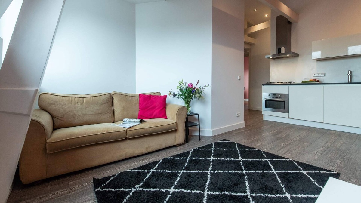 Oude Pijp Apartment | Penthouse spacious apartment with canal view