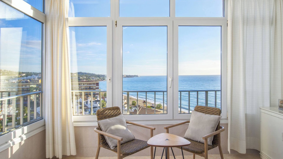 La Cala de Mijas Apartment | "Penthouse studio with sea views" with Sea View and Pool