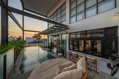 Berawa Apartment | Penthouse Sunset Seabreeze - 5 stars K Club Penthouse with Seaview Next to Finns