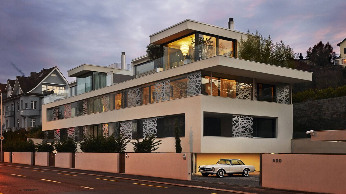 Wollishofen Apartment | Penthouse White Riviera House
