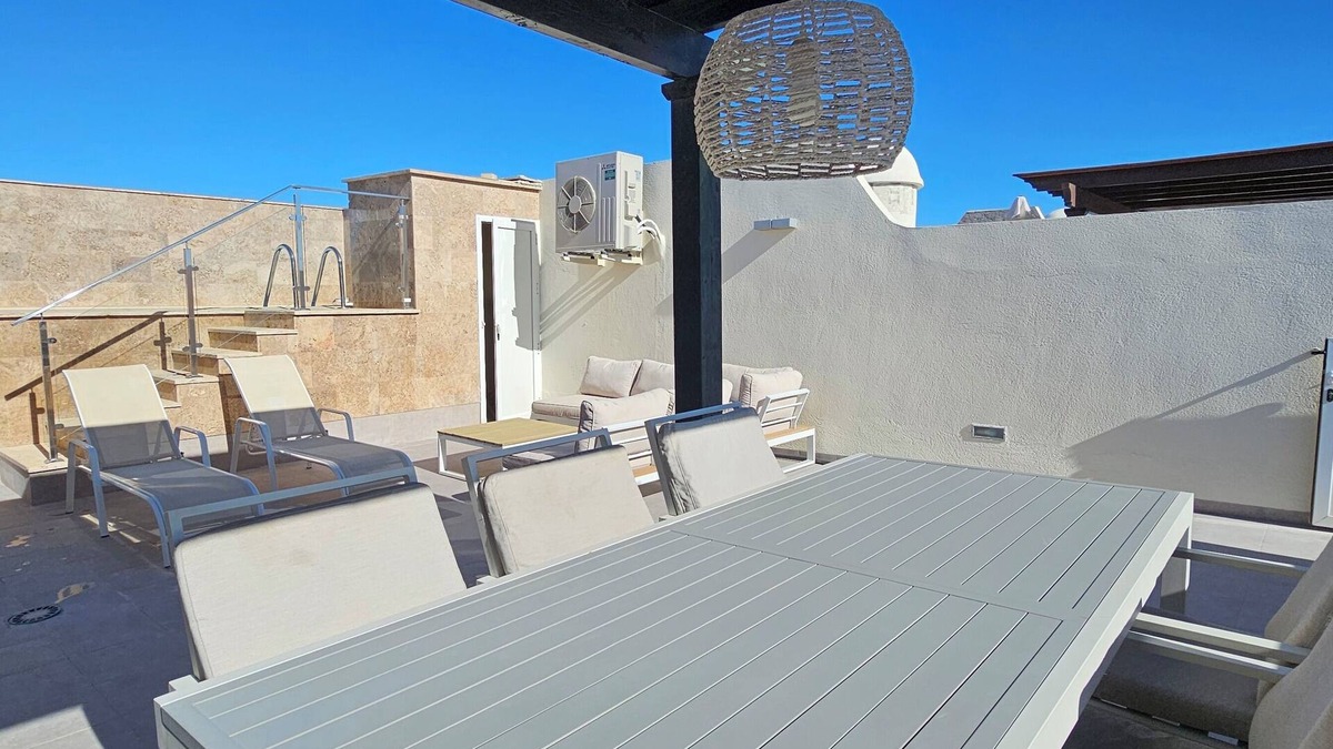 Vera Beach Apartment | Penthouse with private pool, on the beach, WIFI