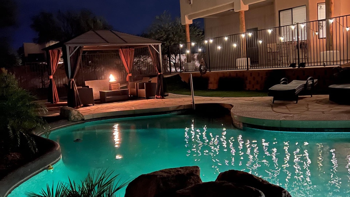Anthem House | Perfect getaway house! Spacious and private. 4bd 3.5bath with heated pool!