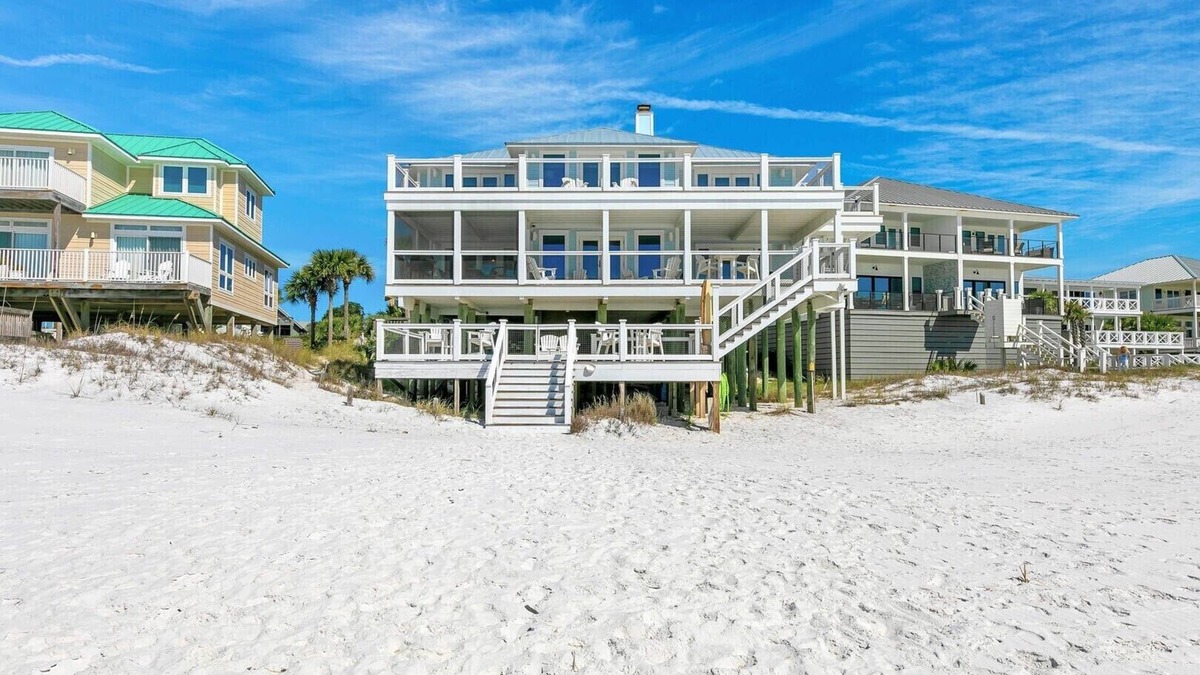 Gulf Trace House | Perfect Gulf front Beach House In Gulf Trace, Grayton Beach, 30A,