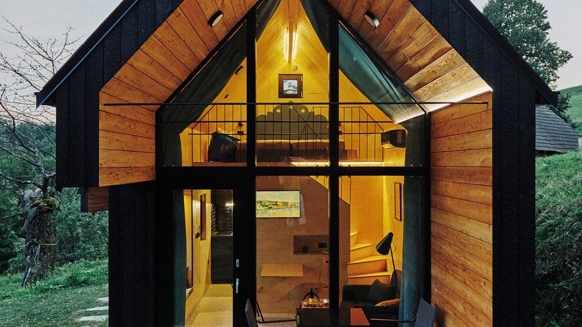 Olimje Cottage | Perunika, modern cottage on Tri Vile estate with an amazing view