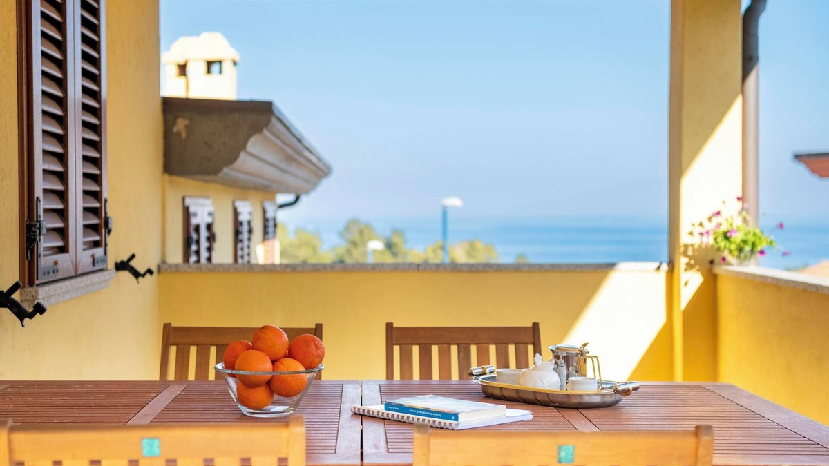 Cala Gonone Apartment | Pet Friendly Apartment 'Casa con vista mare e monti' with Sea View, Terrace & Wi-Fi