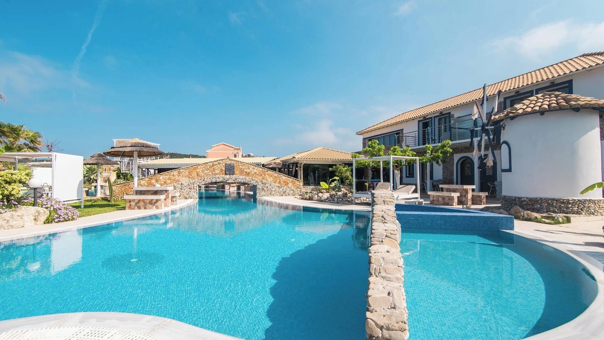 Arillas Apartment | Pet-Friendly Apartment 'Mirage Arillas Maisonette B' with Sea View, Shared Pool & Wi-Fi