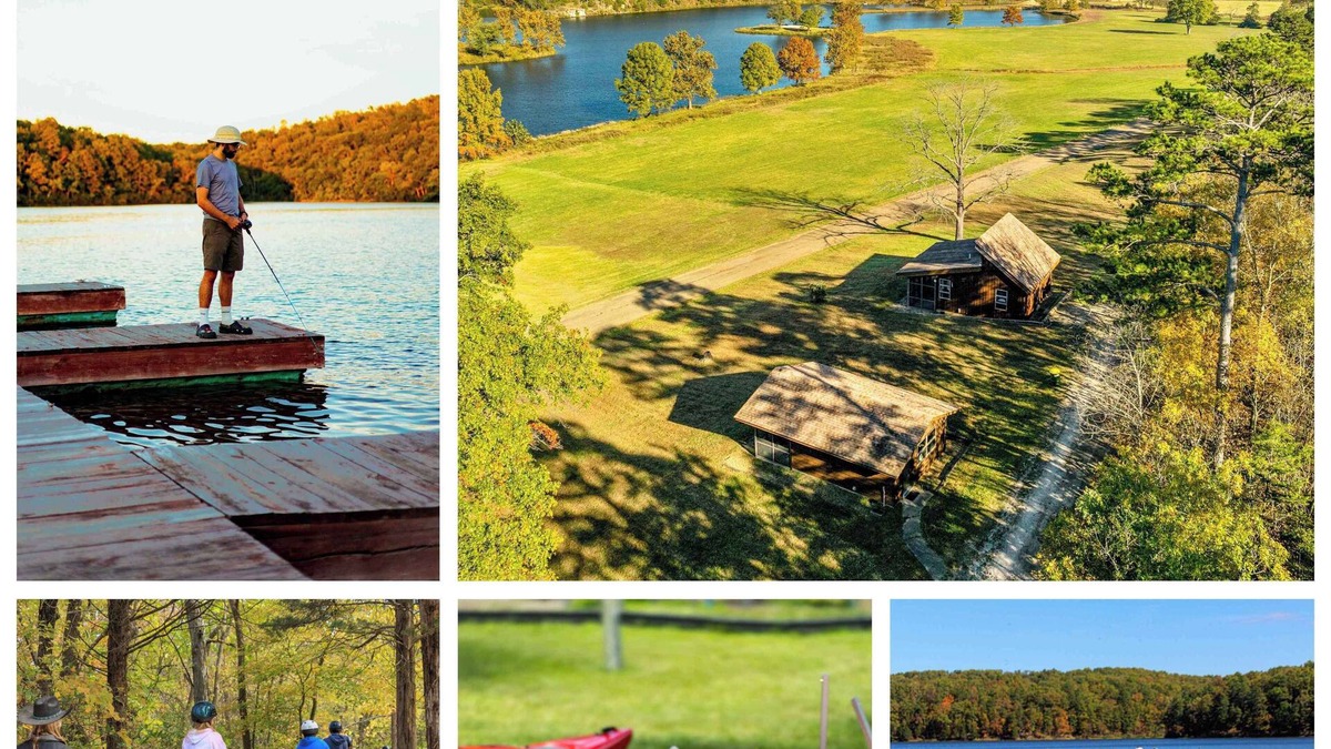Potosi Cabin | Pet-Friendly Bluff Cabin by Sunnen Lake