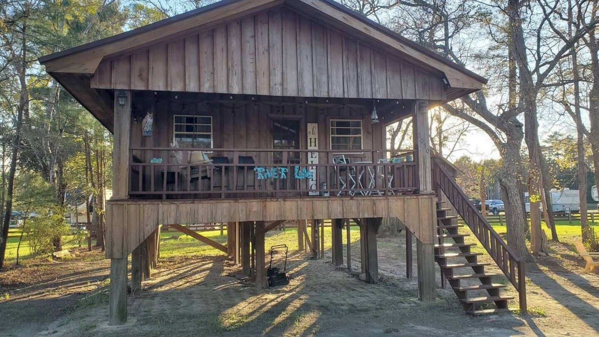 Ash Cabin | Pet Friendly cabin with stunning view of the Waccamaw River