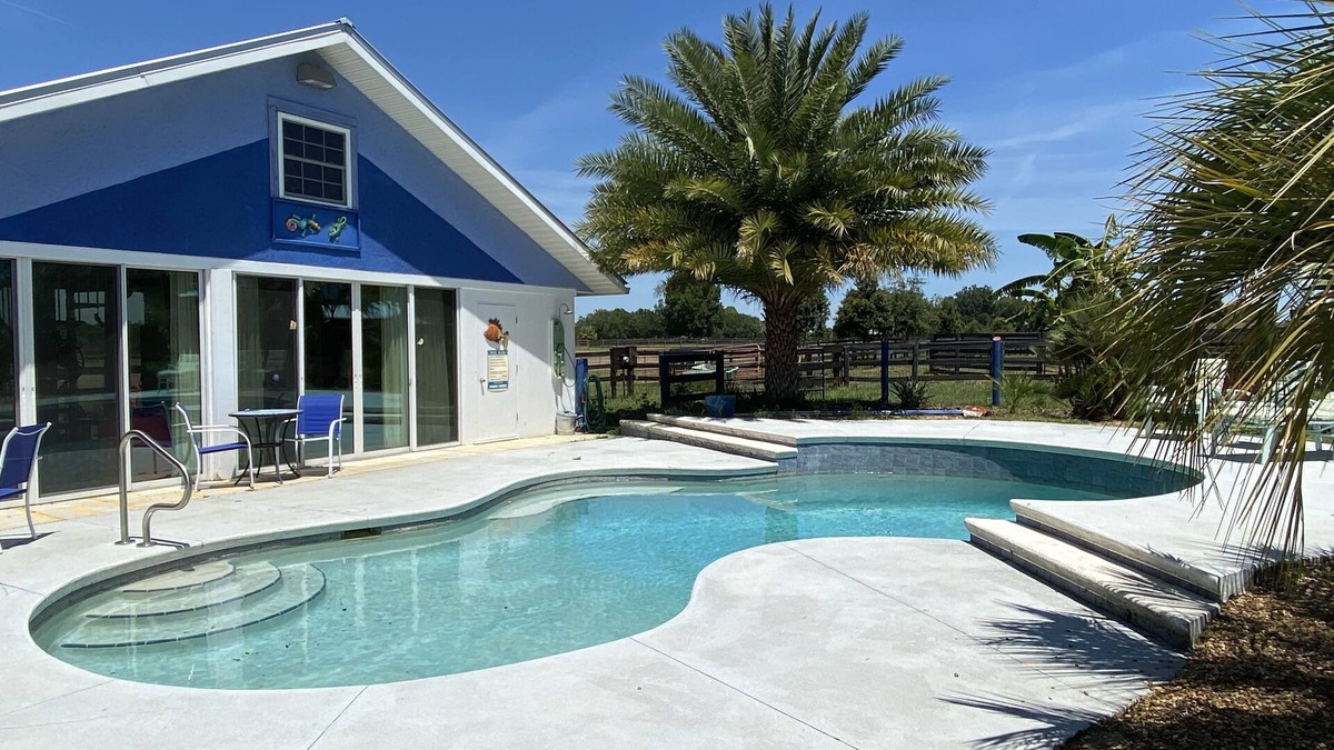 Fellowship Cottage | Pet friendly Cottage with Pool on Horse Farm, EV Charger, near Chi, WEC