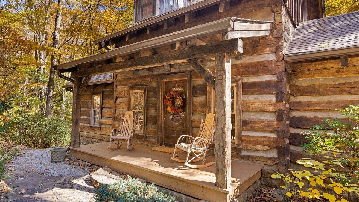 Frank Cabin | Pet-Friendly, Cozy Log Cabin w/Waterfall & Trout Stream