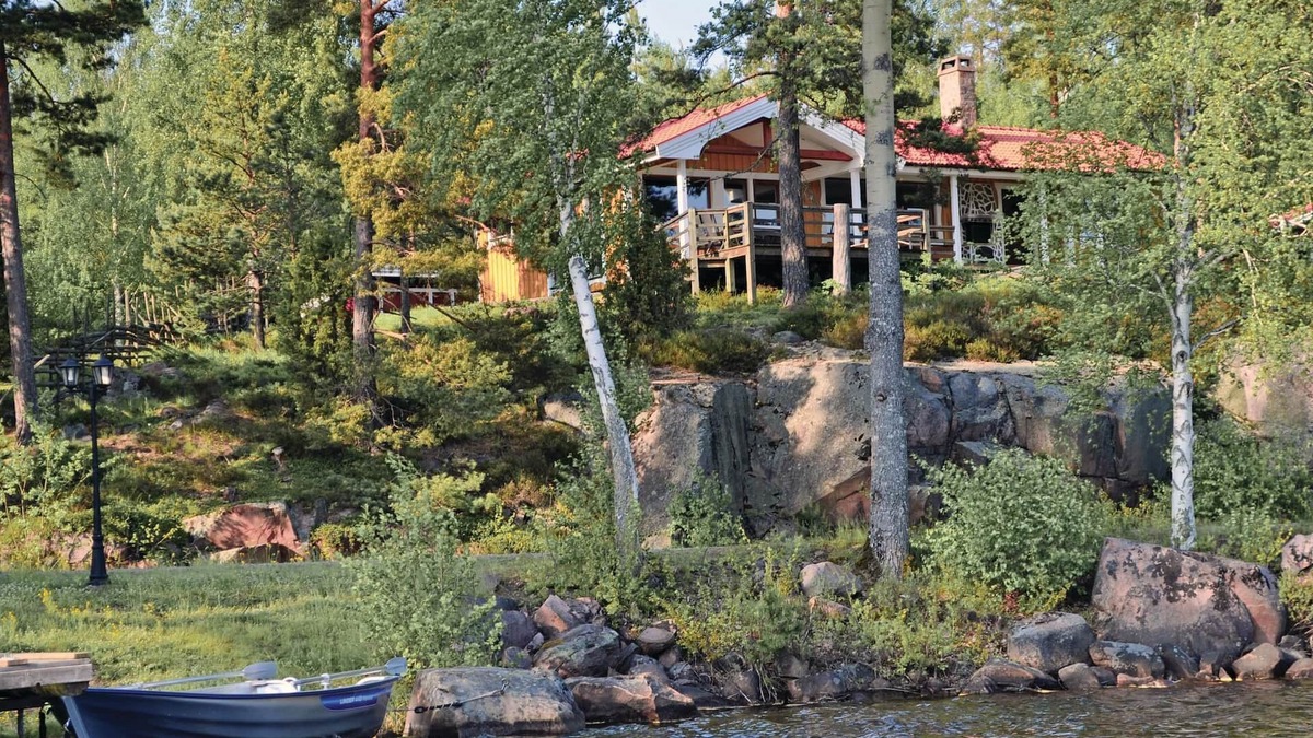 Froseke House | Pet friendly home in Fröseke with sauna