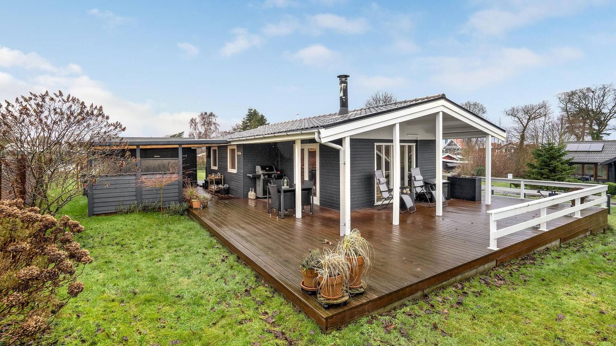 Hasmark Strand House | Pet friendly home in Otterup with WiFi