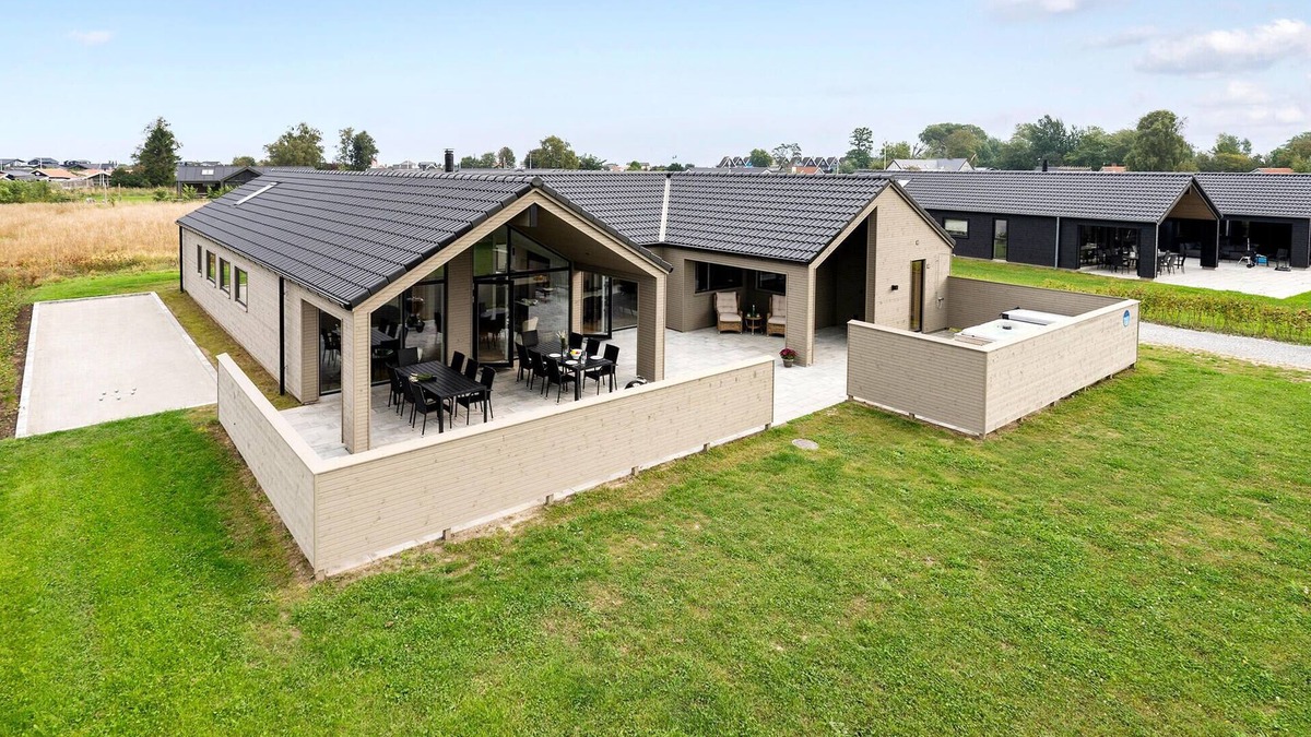 Hasmark Strand House | Pet friendly home in Otterup with sauna