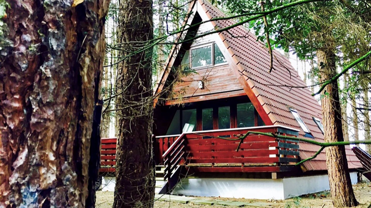 Weybourne Cabin | Pet-friendly Scandinavian A-Frame woodland retreat on the North Norfolk coast!