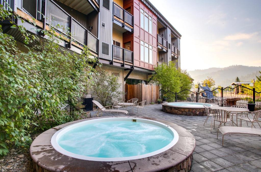 Kellogg Apartment | Pet-Friendly Silver Mountain Studio Mountain View