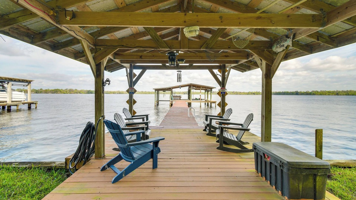 Doctors Inlet House | Pet-Friendly St Augustine Home w/Dock & Yard!