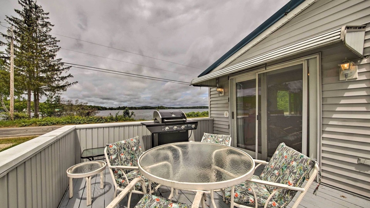 Augusta House | Pet-Friendly Togus Pond Home: Kayak & Canoe!