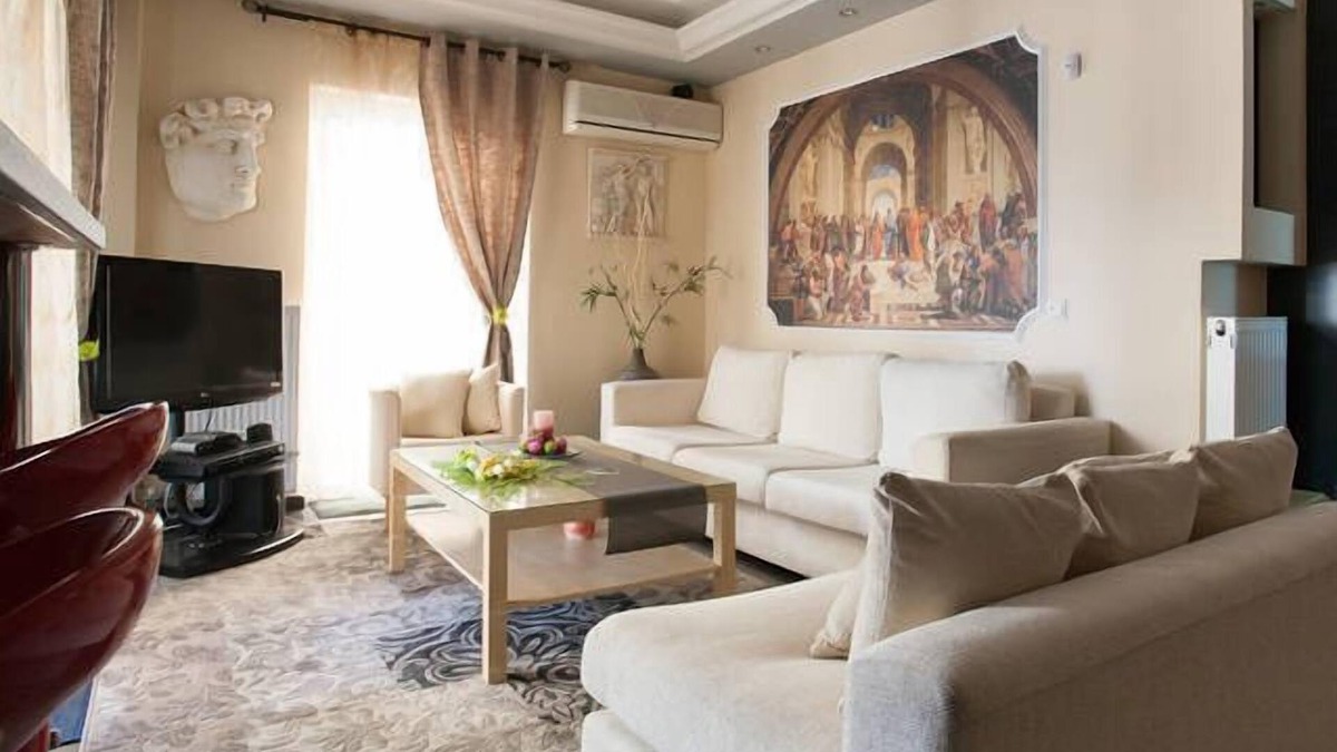 Metaxourgio Apartment | Petit Palais 2, central, 3 bedrooms, terrace, metro at 50m