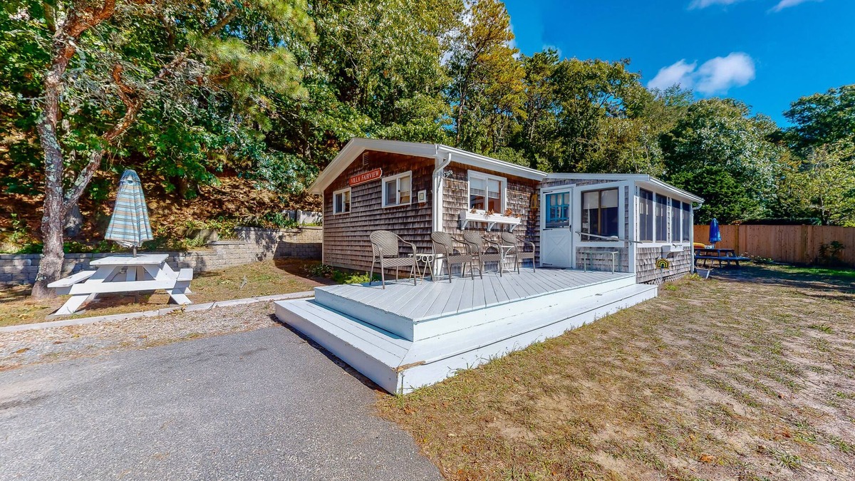 South Dennis House | Petite beach home overlooking Follins Pond w/central A/C and private gas grill