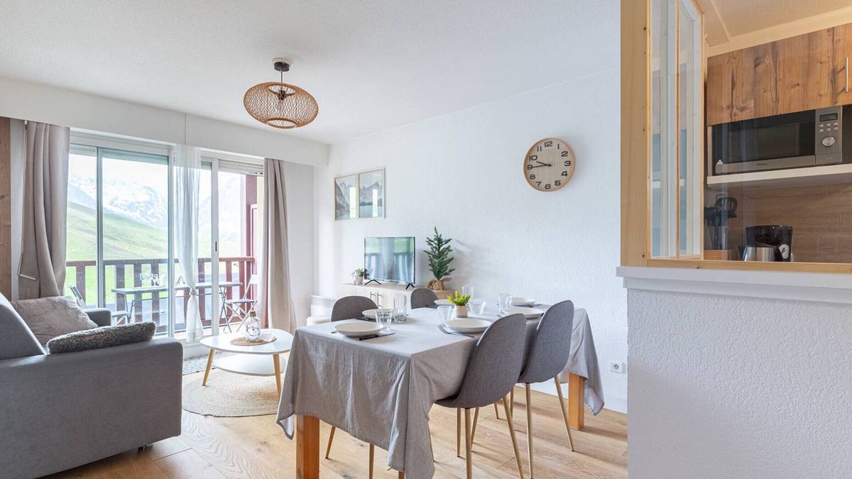 Germ Apartment | Peyragudes Apartment 6 ppl, balcony, ski, parking