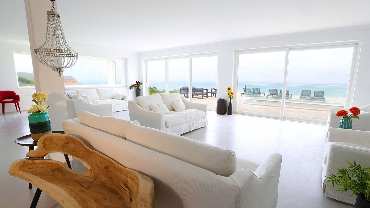 Colares Villa | PG Beach House - Luxury Sea Front View