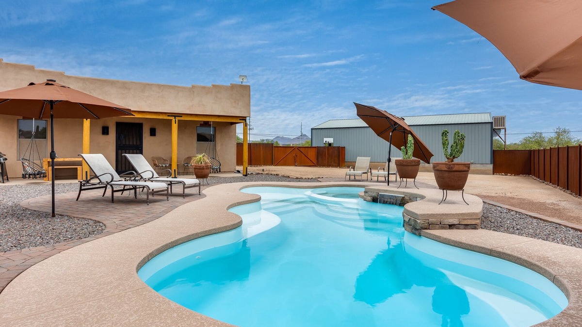 Anthem Apartment | Phoenix Desert Retreat-Family-Friendly, 3 beds, Pool, AC, and WIFI