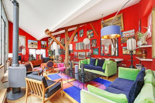 Notre-Dame-des-Champs Apartment | Pick A Flat's Townhouse in Montparnasse - Boulevard du Montparnasse