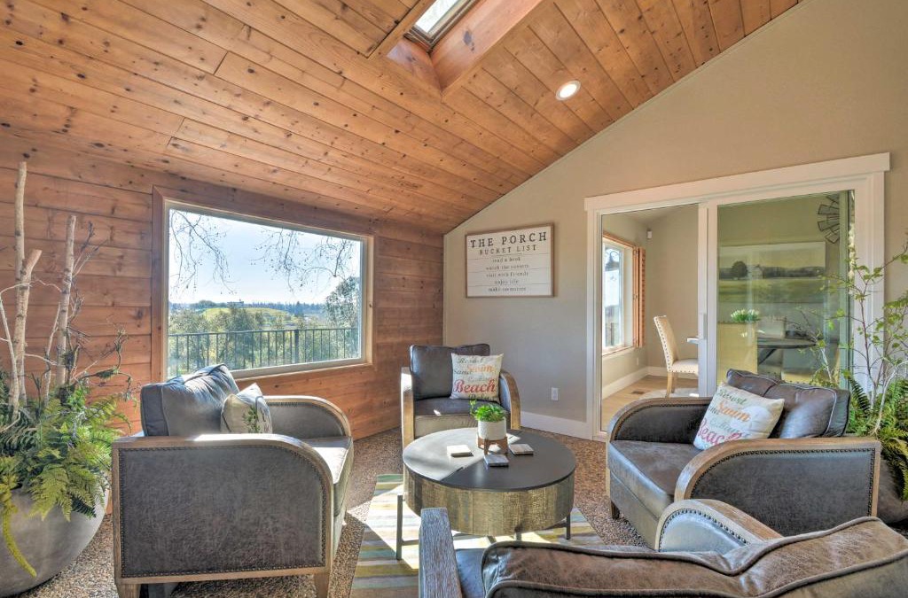 Peters House | Picturesque Farmhouse on Working Almond Ranch
