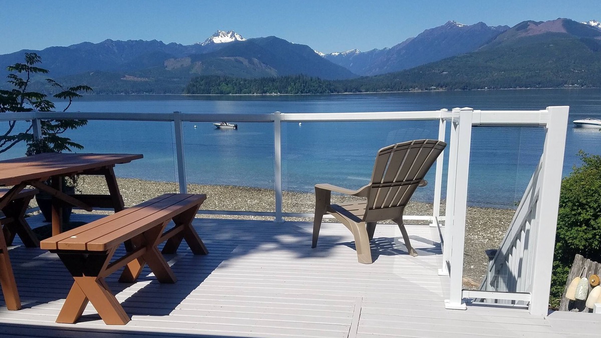 Seabeck House | Picturesque Hood Canal Waterfront with Olympic Mountain View