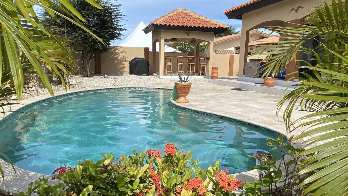 Oranjestad-West Villa | Piece of Paradise. Eagle Beach Villa with Private Pool; Great Location!