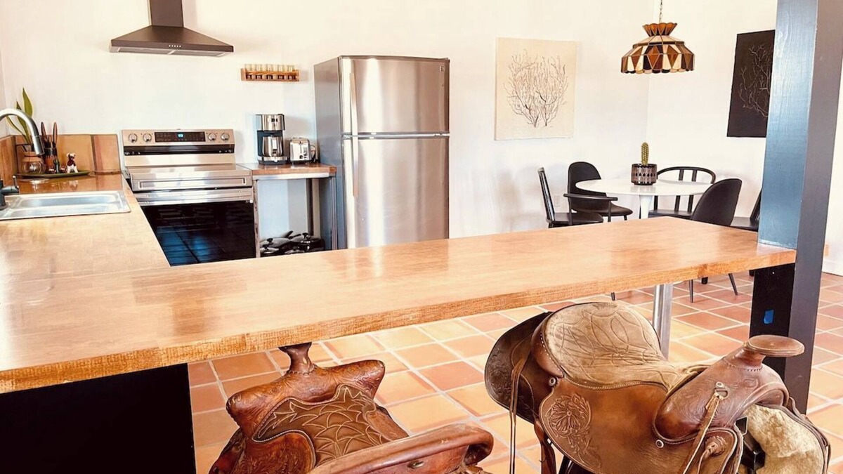 Marfa Apartment | Pik-Pak D - "Tuff’s Place" - Whimsical Western