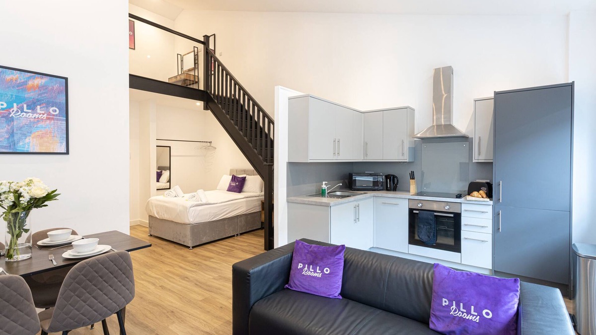 Cheetham Hill Apartment | Pillo Rooms Apartments- Manchester Arena