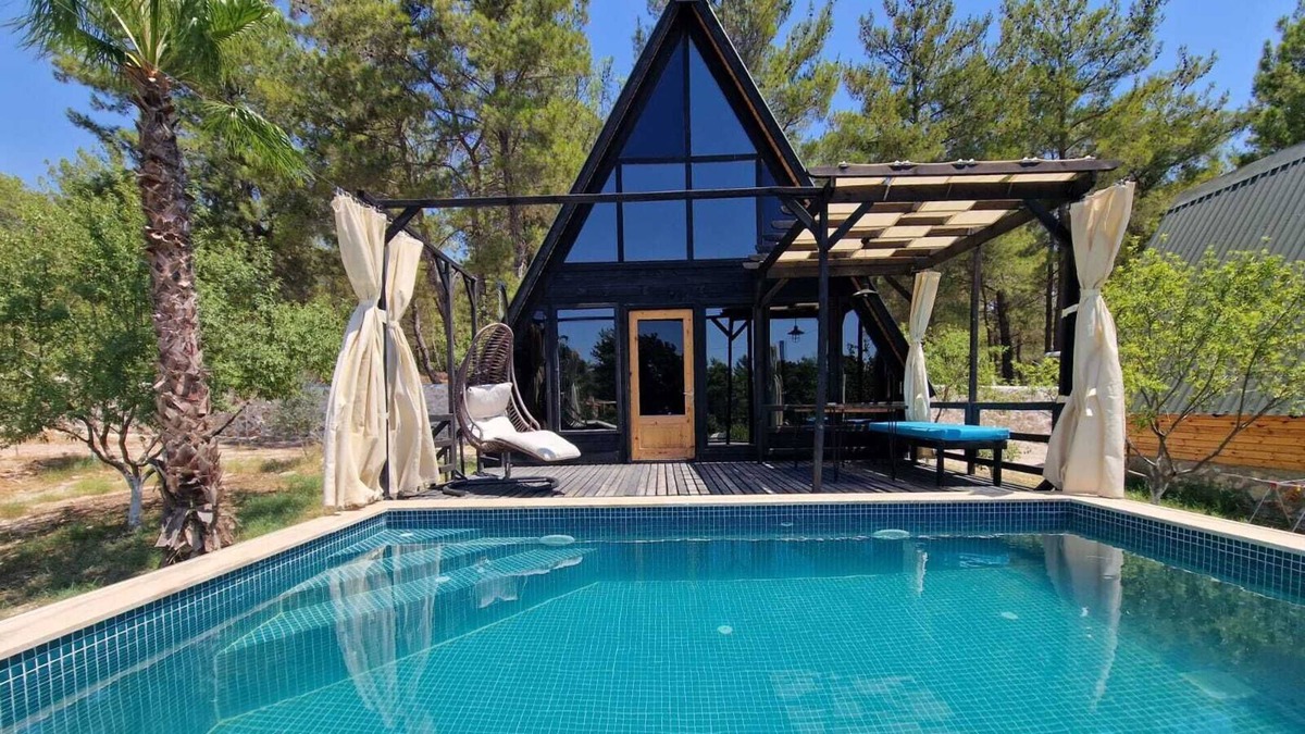 Faralya Villa | Pinara is located in a cedar forest, our natural healer - de-stress and unwind