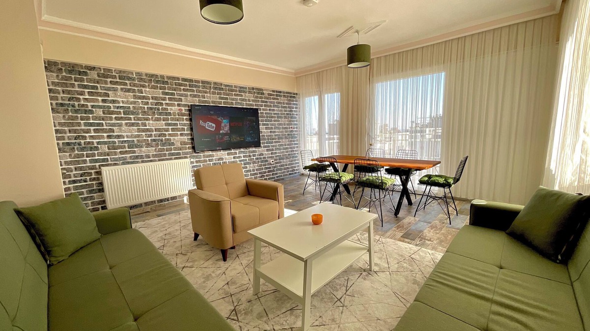 Lara Apartment | Pine & Ocean Breeze Family Apartment - 3 Bedrooms with AC, 5 Beds, Seaview