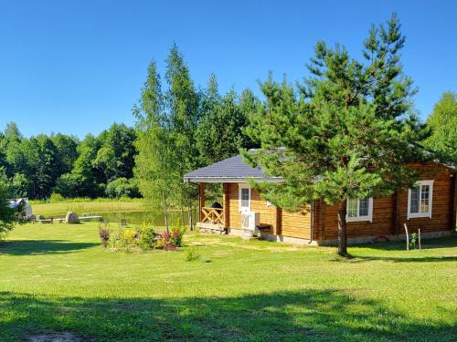 Inturkes seniunija Villa | Pine Valley Villa - beautiful nature, jacuzzi, sauna, cozy log house